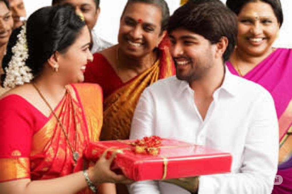 రాఖి పండుగ .అన్నకు రాఖి కడుతున్న చెల్లెలు